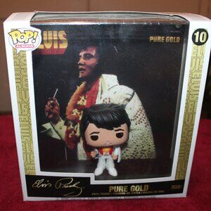 Funko Pop Elvis Presley #10 Pure Gold Album - Vinyl figurine